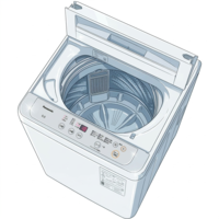 縦型洗濯機クリーニング